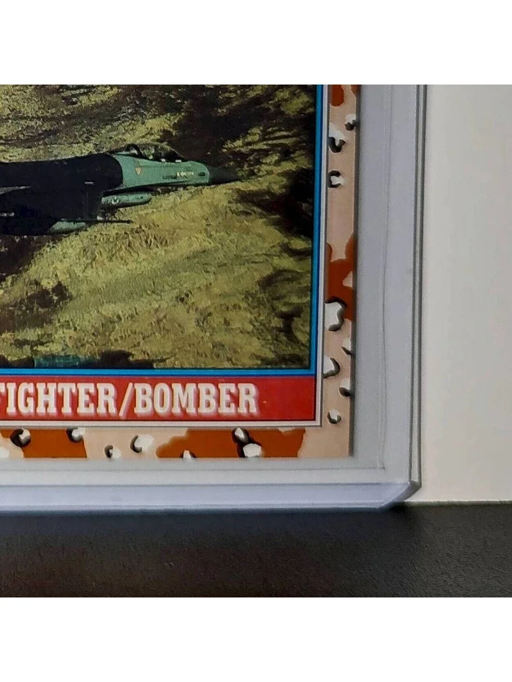 F-16 Fighter/Bomber 1991 Topps Desert Storm #108 Card